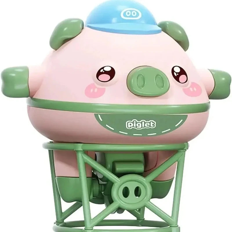 Brain Game Tumbler Balance Pig Tightrope Walking Piglet Unicycle Electric Toy Cute Technology Unicycle Balance Pig Toy Kids
