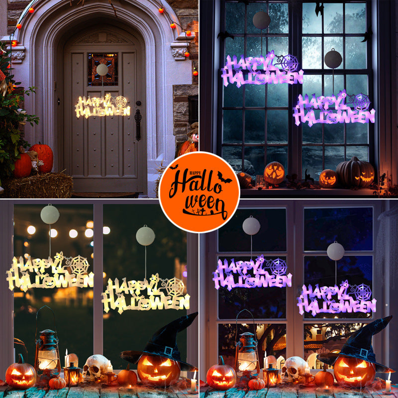 Halloween Decorative Light Door Plate Decorative LED Pendant